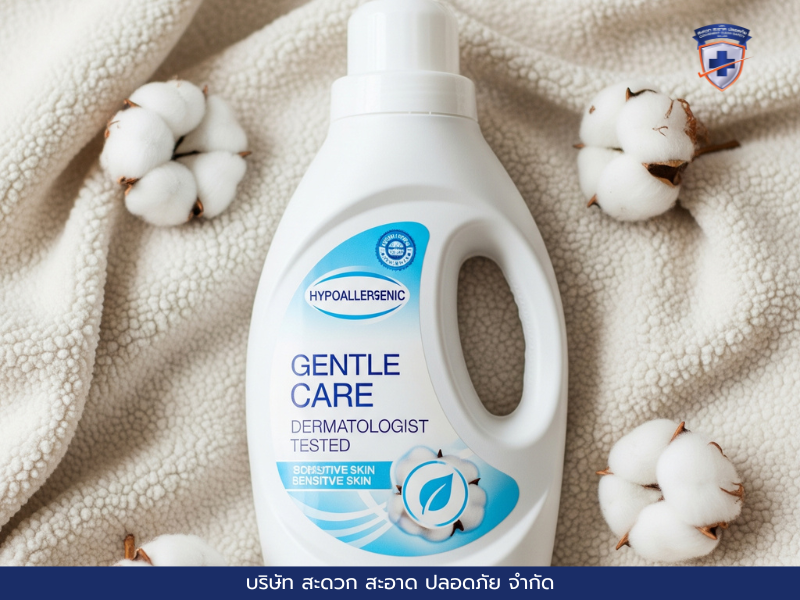 น้ำยาซักผ้าสำหรับคนรักสุขภาพ: ปราศจากสารก่อภูมิแพ้เพื่อผิวที่สบาย!